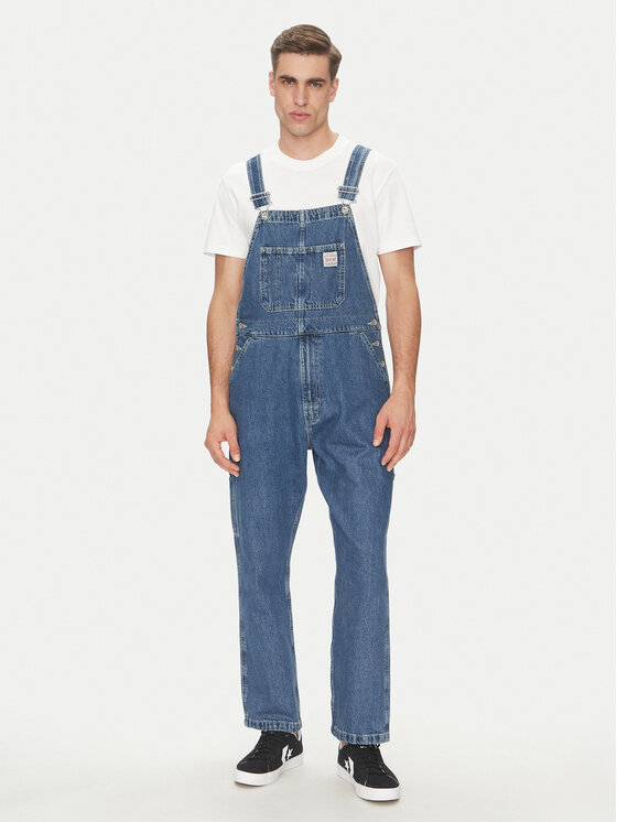 Levi's® Гащеризон с презрамки Red Tab™ 79107-0027 Син Relaxed Fit за Мъже цена