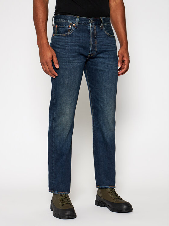 Levi's® Дънки 501® 00501-3061 Тъмносин Original Fit за Мъже цена