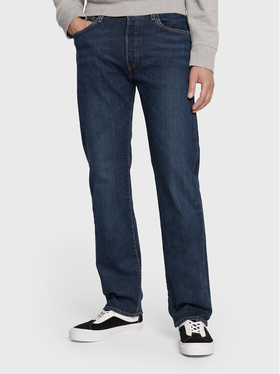 Levi's® Дънки 501® 00501-3199 Тъмносин Straight Leg за Мъже цена