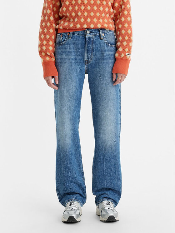 Levi's® Дънки 501® 90'S A1959-0012 Син Relaxed Fit за Жени цена
