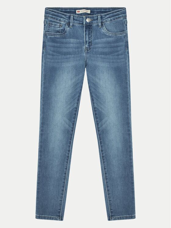 Levi's® Дънки 710 4E2702-M8F Черен Slim Fit за Момичета цена