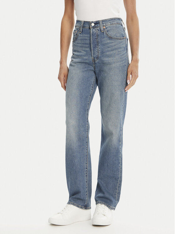 Levi's® Дънки Ribcage 72693-0230 Син Straight Fit за Жени цена