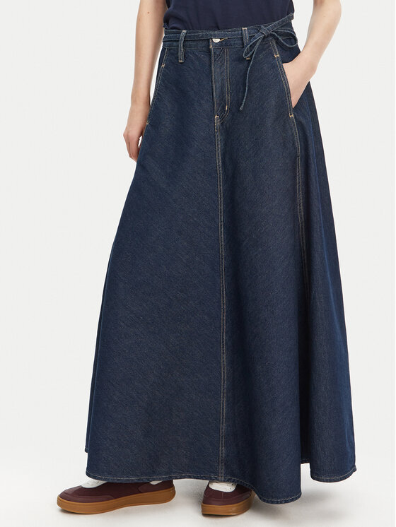 Levi's® Дънкова пола XL 001T4-0001 Тъмносин Loose Fit за Жени цена