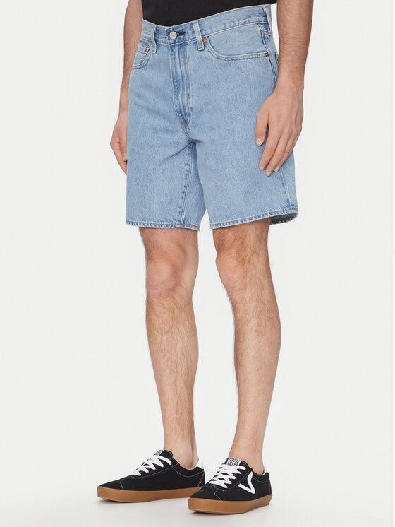 Levi's® Дънкови шорти 468™ A8461-0015 Син Loose Fit за Мъже цена