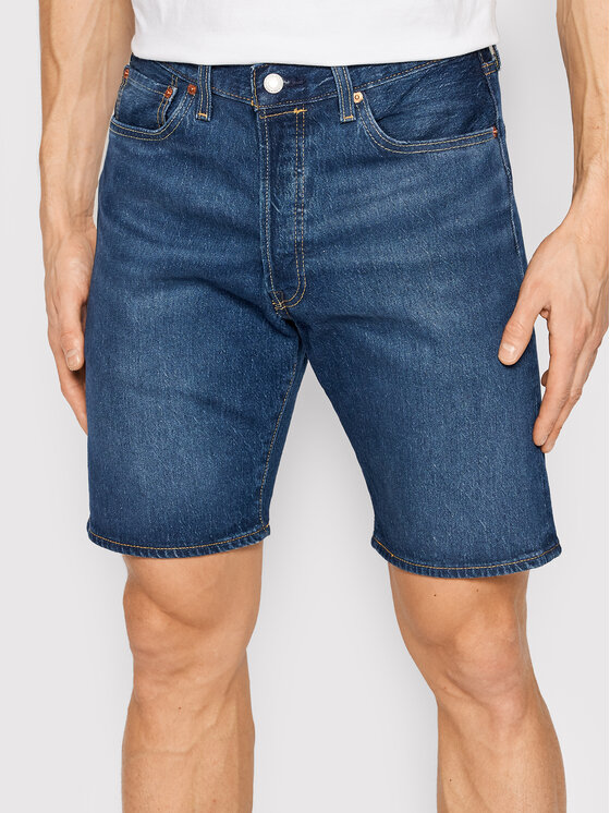 Levi's® Дънкови шорти 501® Hemmed 36512-0152 Тъмносин Regular Fit за Мъже цена