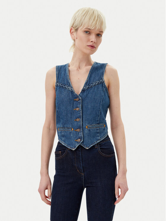Levi's® Елек 001WQ-0000 Син Regular Fit за Жени цена