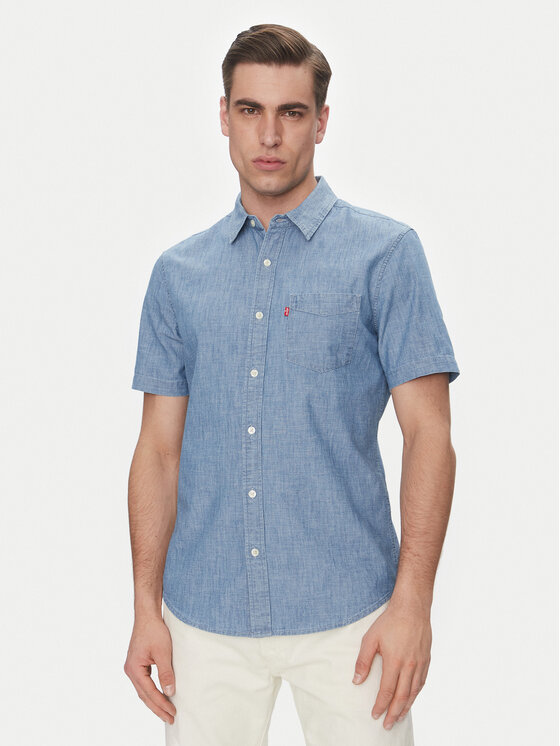 Levi's® Риза 86624-0062 Син Standard Fit за Мъже цена