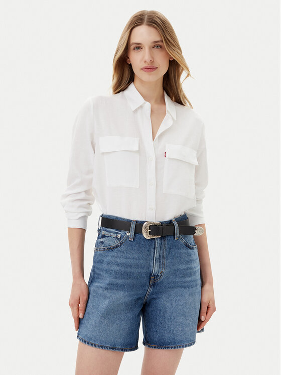 Levi's® Риза Doreen A7467-0006 Бял Regular Fit за Жени цена