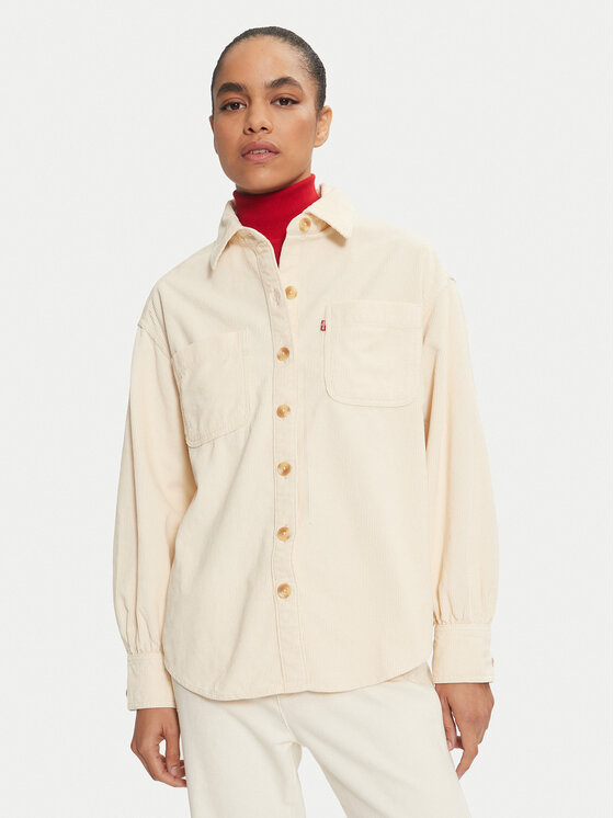 Levi's® Риза Orion A8691-0011 Екрю Regular Fit за Жени цена
