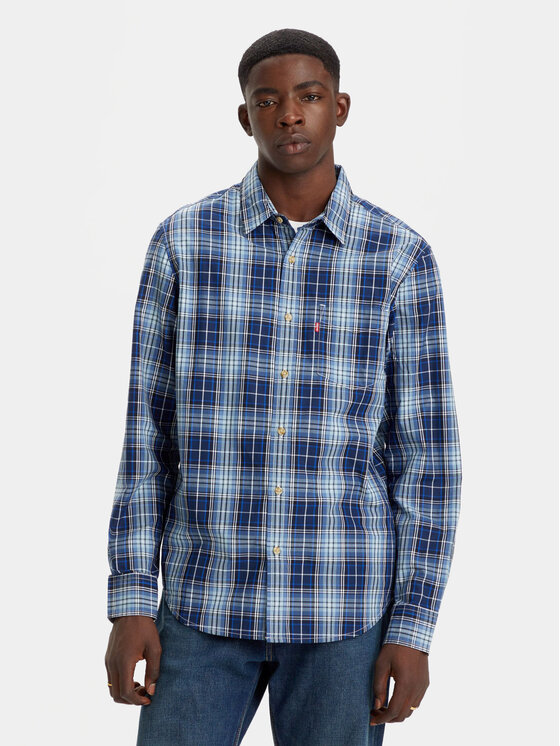 Levi's® Риза Sunset 85746-0098 Син Standard Fit за Мъже цена