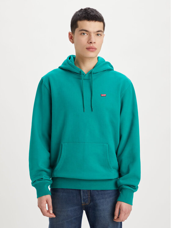 Levi's® Суитшърт Original Housemark 34581-0033 Зелен Standard Fit за Мъже цена