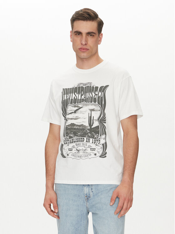 Levi's® Тишърт 87373-0226 Бял Vintage Fit за Мъже цена