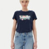 Levi's® Тишърт A2086-0361 Тъмносин Standard Fit цвят на ниска цена