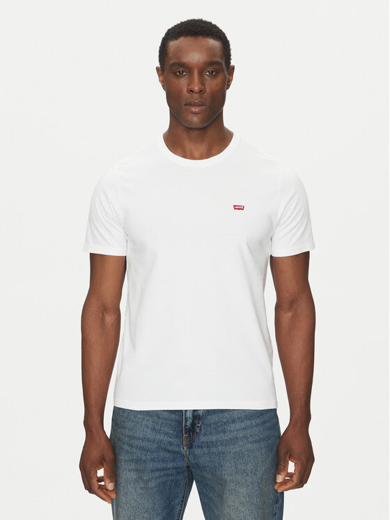 Levi's® Тишърт Original Hm Tee 56605-0000 Бял Regular Fit за Мъже цена