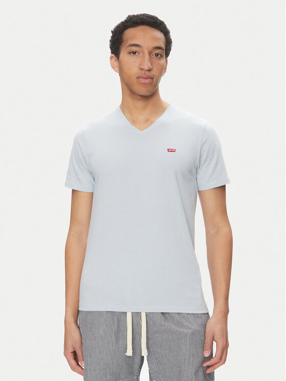 Levi's® Тишърт Original Housemark 85641-0038 Светлосиньо Standard Fit за Мъже цена