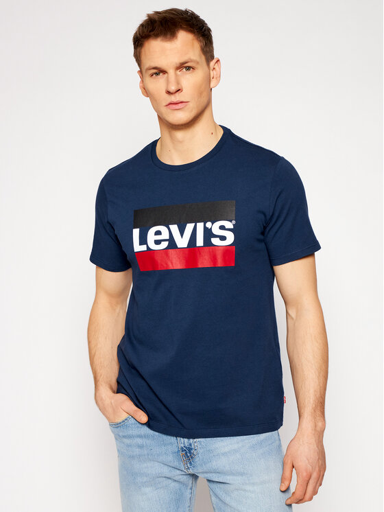 Levi's® Тишърт Sportswear Graphic Tee 39636-0003 Тъмносин Regular Fit за Мъже цена