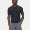 Lindbergh Кардиган 30-804114 Тъмносин Slim Fit за Мъже цена