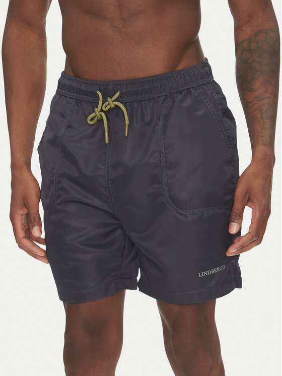 Lindbergh Плувни шорти 30-505056 Тъмносин Relaxed Fit за Мъже цена