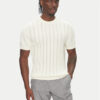 Lindbergh Пуловер 30-804115 Екрю Slim Fit за Мъже цена