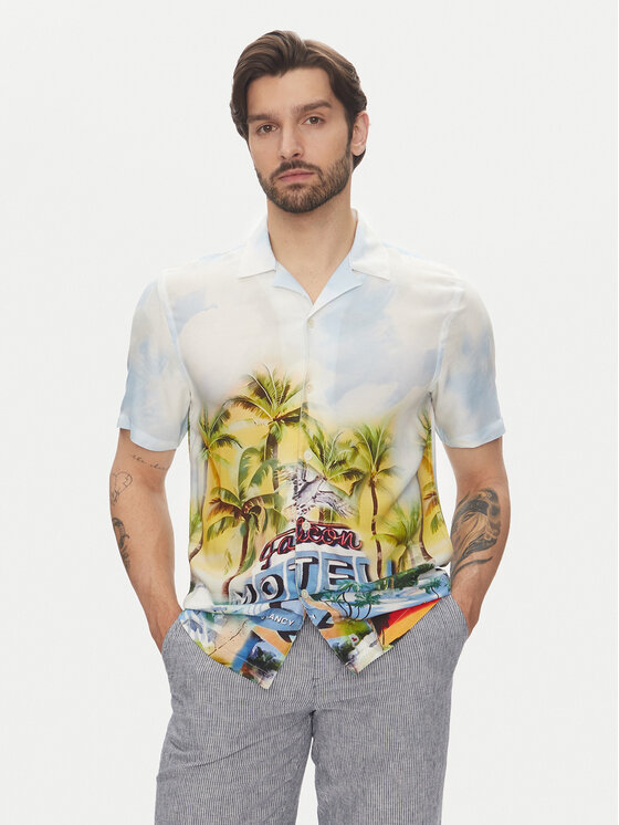 Lindbergh Риза 30-203735 Цветен Relaxed Fit за Мъже цена