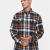 Lindbergh Риза 30-220198 Кафяв Relaxed Fit за Мъже цена