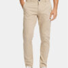 Lindbergh Чино панталони 30-005044 Бежов Slim Fit цвят на ниска цена