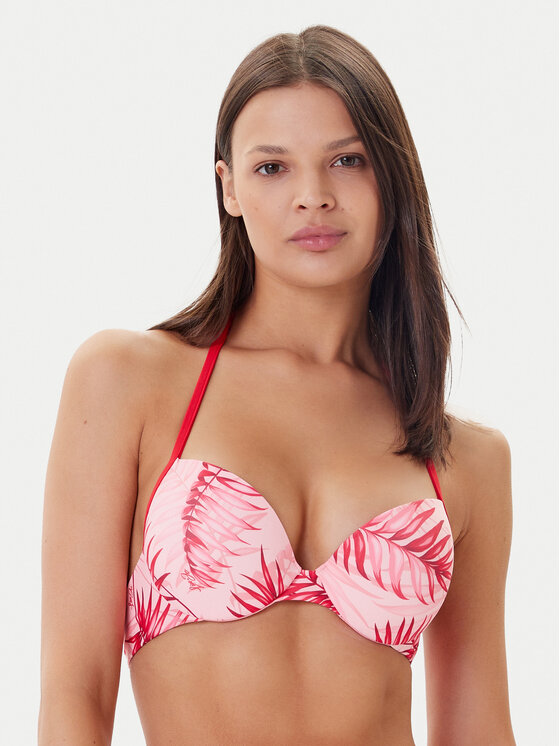 Liu Jo Beachwear Горнище на бански VA5129 J6448 Розов за Жени цена