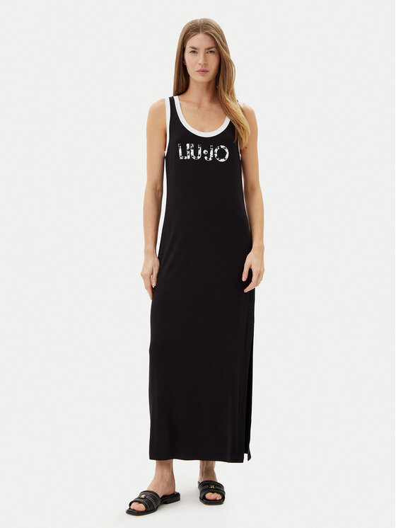 Liu Jo Beachwear Ежедневна рокля VA5134 JS360 Черен Regular Fit за Жени цена