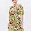 Liu Jo Beachwear Плажна рокля VA3141 T3347 Зелен Relaxed Fit за Жени цена