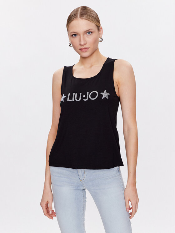 Liu Jo Beachwear топ VA3100 J5360 Черен Regular Fit за Жени цена