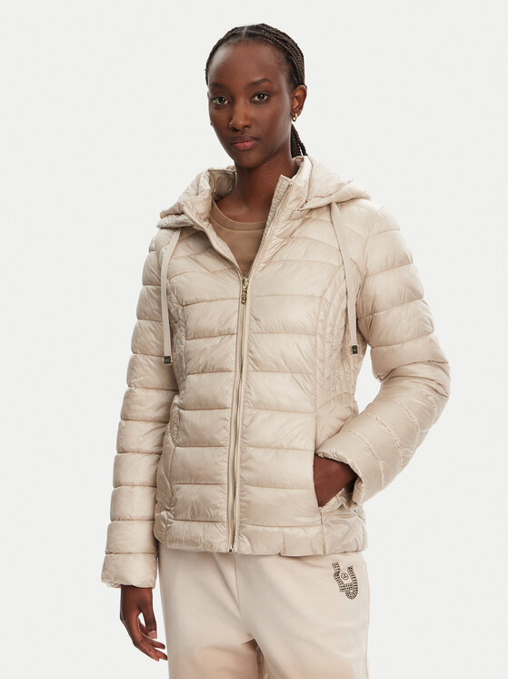 Liu Jo Sport Преходно яке TA5055 TS073 Бежов Regular Fit за Жени цена