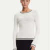 Liu Jo Sport Пуловер TF5209 MS49I Екрю Regular Fit за Жени цена