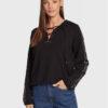 Liu Jo Sport Суитшърт TF2153 F0576 Черен Relaxed Fit за Жени цена