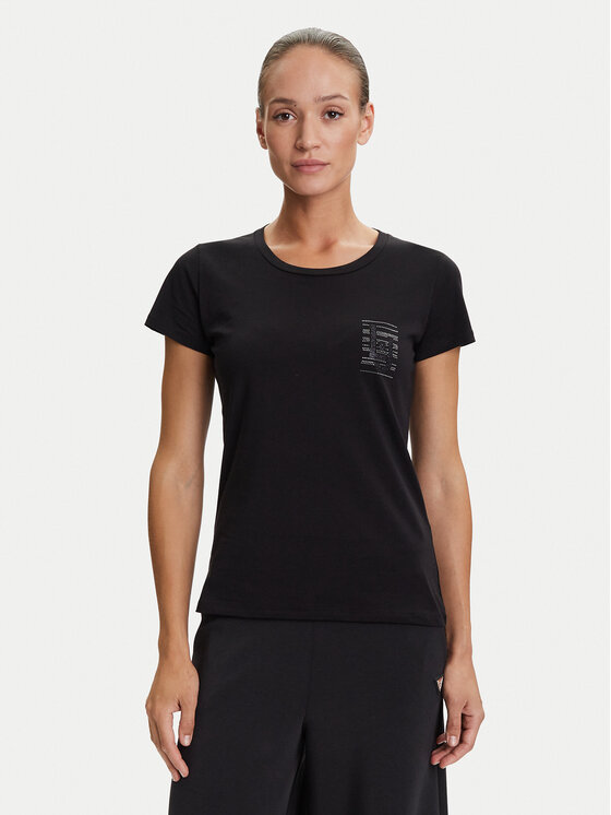 Liu Jo Sport Тишърт TF5287 JS923 Черен Regular Fit за Жени цена