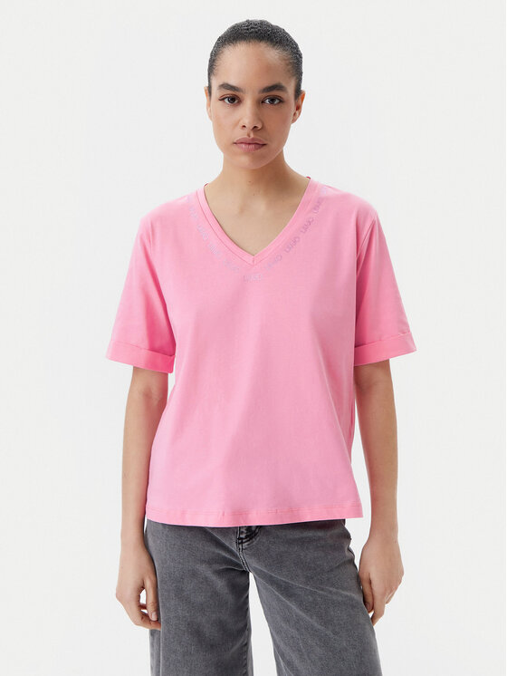 Liu Jo Sport Тишърт q-roa-35247 Цветен Regular Fit за Жени цена