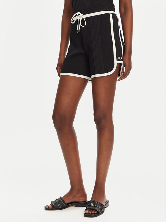 Liu Jo Sport Шорти от плат TA5095 MS022 Черен Regular Fit за Жени цена
