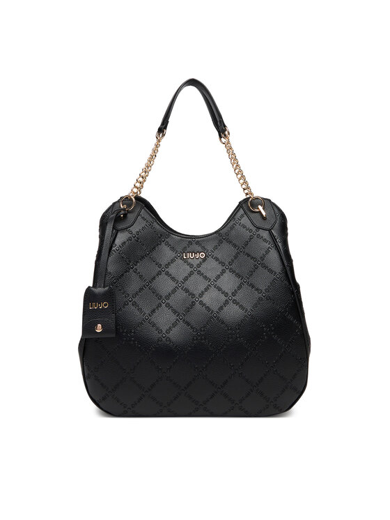Liu Jo Дамска чанта Ecs L Satchel AF5054 E0538 Черен за Жени цена