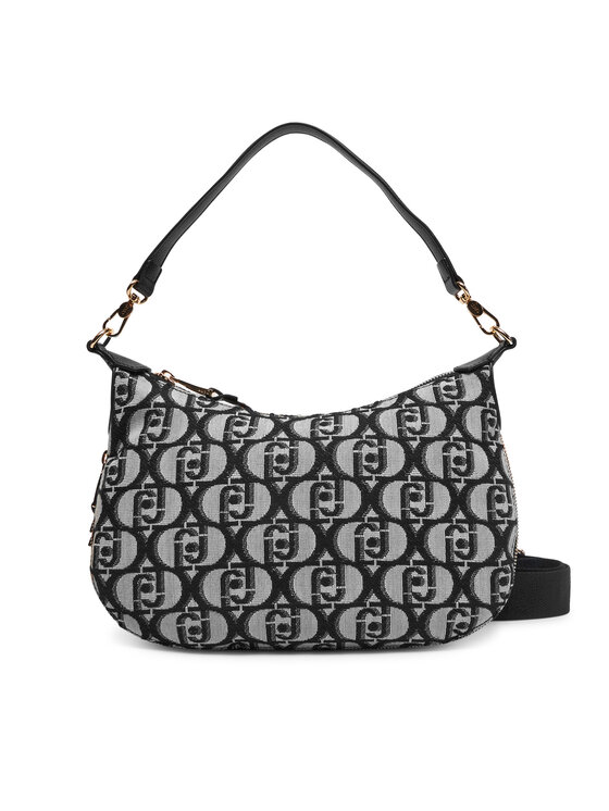 Liu Jo Дамска чанта M Hobo AA5133 T3342 Сив за Жени цена