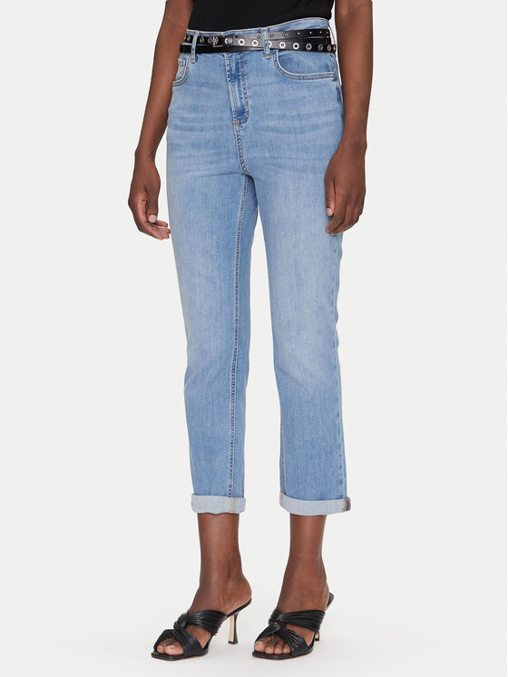 Liu Jo Дънки UA5019 D4811 Син Straight Fit за Жени цена