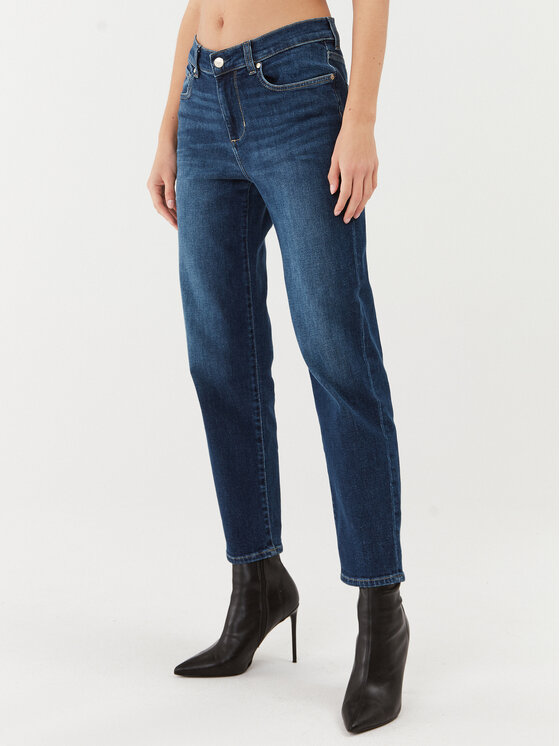 Liu Jo Дънки UF3144 D4839 Тъмносин Perfect Fit за Жени цена
