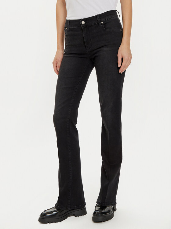 Liu Jo Дънки UF4065 DS615 Черен Bootcut Fit за Жени цена