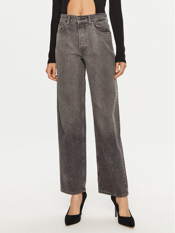 Liu Jo Дънки UF4188 D4972 Сив Regular Fit за Жени цена