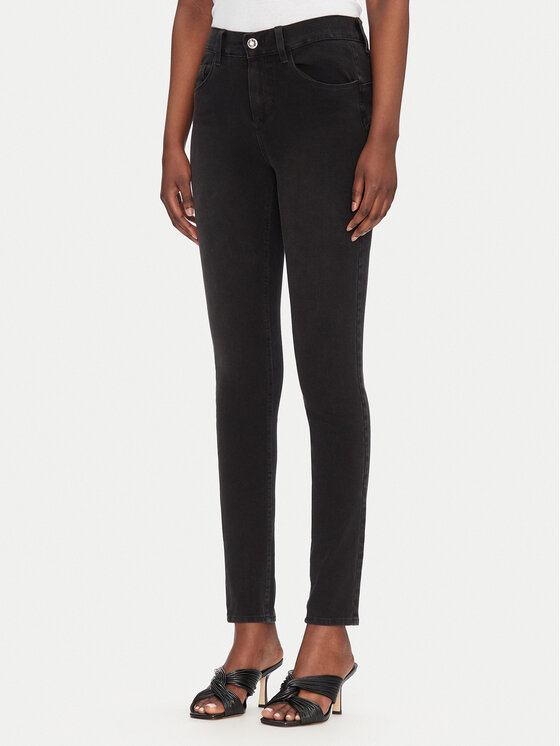 Liu Jo Дънки тип Slim Fit UXX037 D4199 Черен Slim Fit за Жени цена