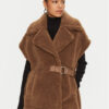 Liu Jo Жилетка за костюм WF4257 E0978 Кафяв Regular Fit за Жени цена