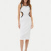 Liu Jo Лятна рокля VA5043 J4822 Бял Regular Fit за Жени цена