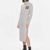 Liu Jo Плетена рокля 5F3035 MA08O Сив Regular Fit за Жени цена