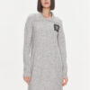 Liu Jo Плетена рокля 5F3036 MA08O Сив Regular Fit за Жени цена