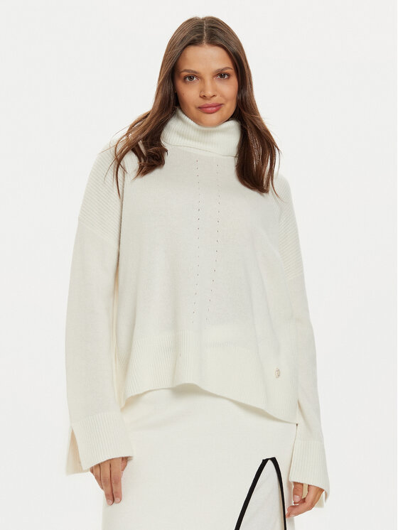 Liu Jo Поло WF4434 MS009 Екрю Regular Fit за Жени цена
