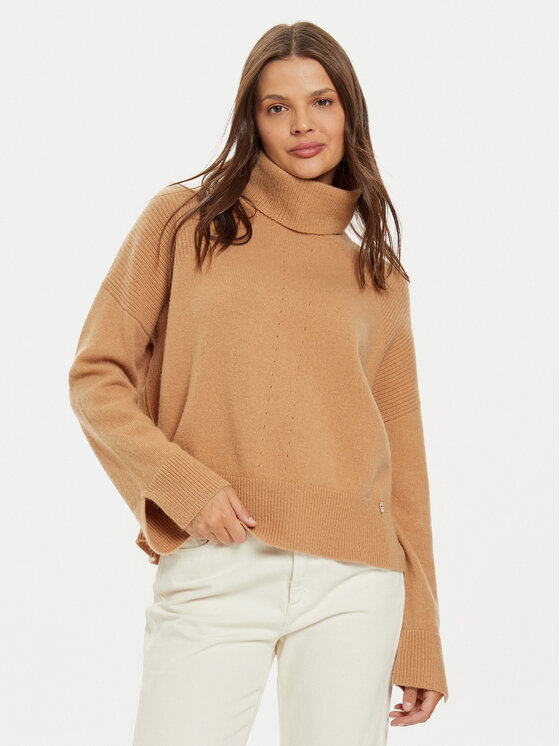 Liu Jo Поло WF4434 MS009 Кафяв Regular Fit за Жени цена