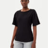Liu Jo Тишърт TA5108 JS003 Черен Regular Fit за Жени цена